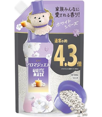 Amazon | レノア ハピネス アロマジュエル 香りづけ専用ビーズ